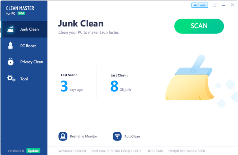 Clean Master - Phần mềm dọn dẹp và tối ưu máy tính, Android