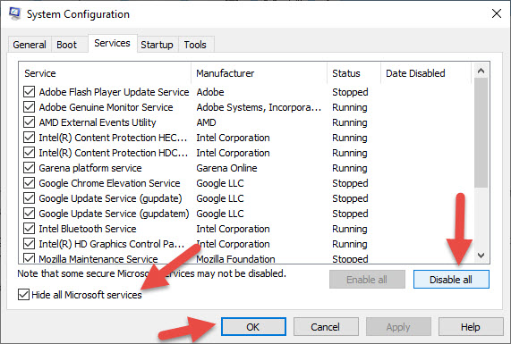 Cách sửa lỗi has stopped working do xung đột với các chương trình chạy ngầm - Ảnh 3