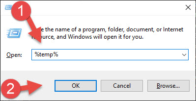 Dọn dẹp rác Windows bằng các xóa thư mục %temp% - Ảnh 1