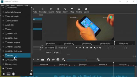 Shotcut - Phần mềm chỉnh sửa video, clip hiệu quả