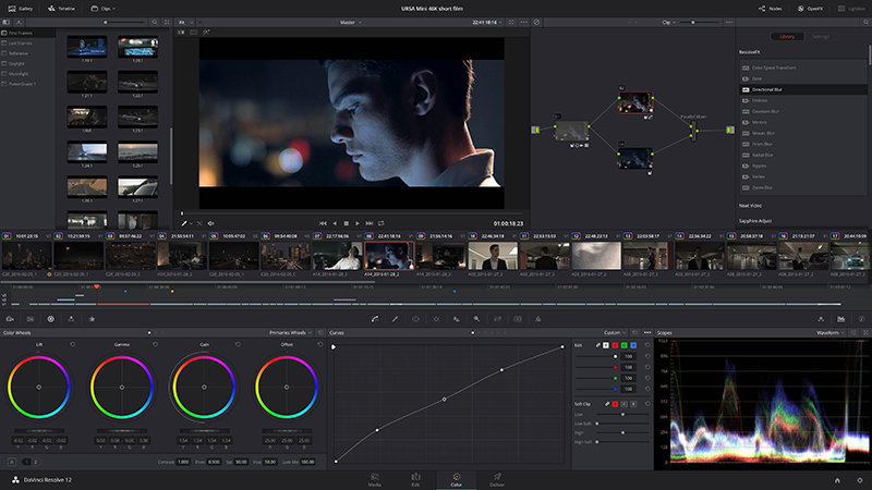 DaVinci Resolve - Phần mềm dựng phim, chỉnh sửa video chuuyeen nghiệp