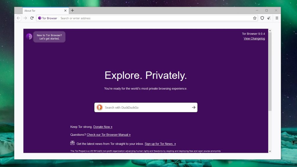 Tor - Trình duyệt web bảo mật nhất thế giới
