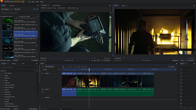 HitFilm Express - Phần mềm làm phim chuyên nghiệp miễn phí