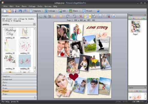 Phần mềm ghép ảnh Picture Collage Maker Pro