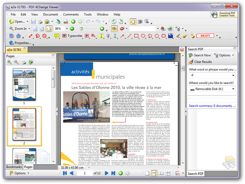 PDF-XChange Viewer - Phần mềm để xem và chỉnh sửa các tệp PDF
