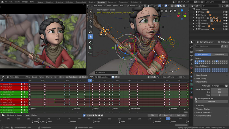 Blender - Phần mềm chỉnh sửa video 3D miễn phí