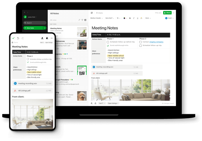 Evernote - Phần mềm ghi chú đa nền tảng tốt nhất hiện nay