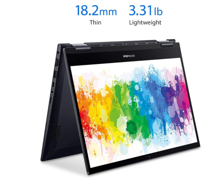 Thiết kế Asus Vivobook Flip 14 tinh tế