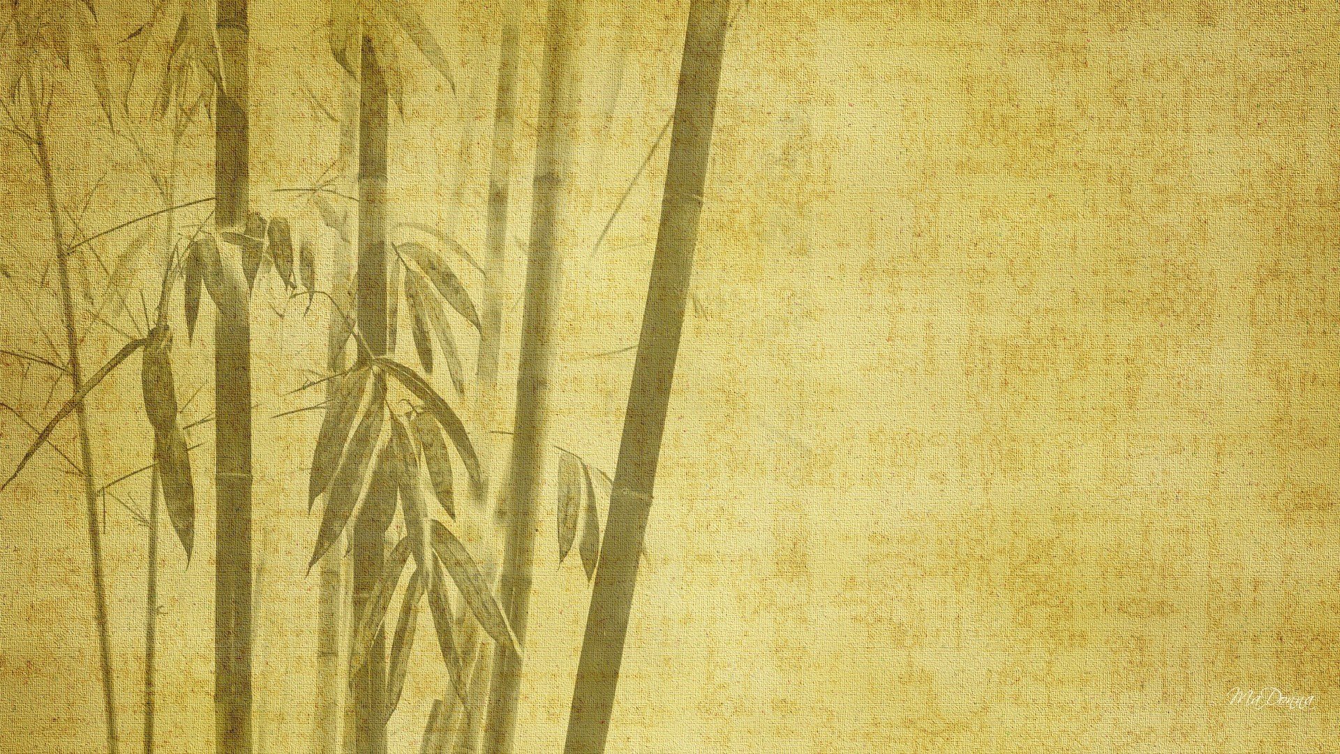 Hình 4: Hình nền Powerpoint lịch sử với cây tre đậm phong cách Việt Nam