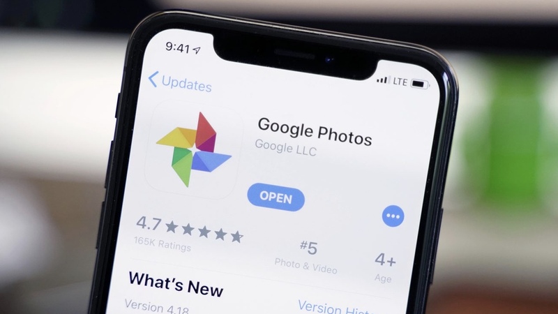 Ứng dụng lưu trữ hình ảnh Google Photos