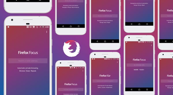 Firefox Focus - Phần mượt ngăn lăng xê bên trên Android / iOS