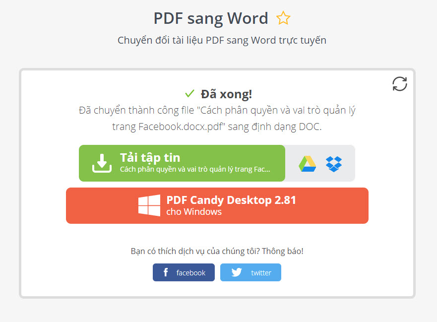 PDFCandy - Công cụ chuyển PDF sang Word Online, Offline cho PC - Ảnh 2