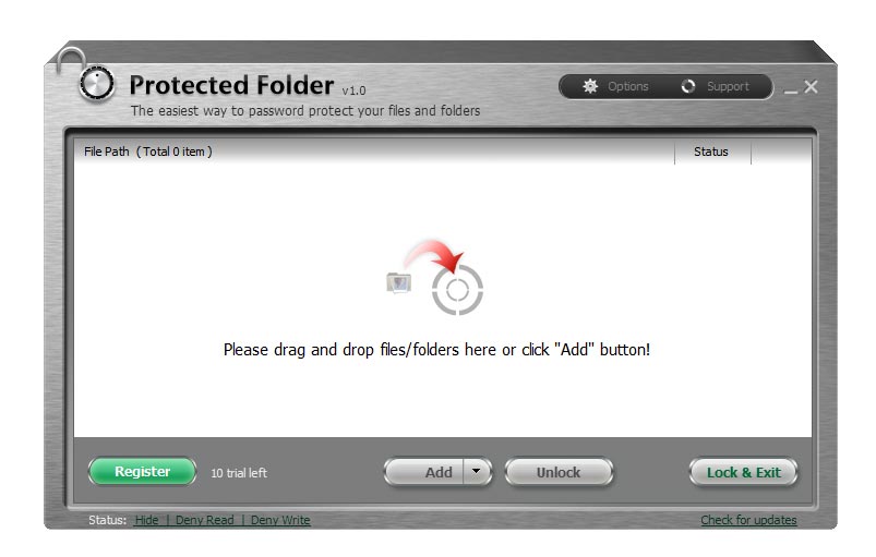 IObit Protected Folder - Phần mềm khóa thư mục tốt nhất