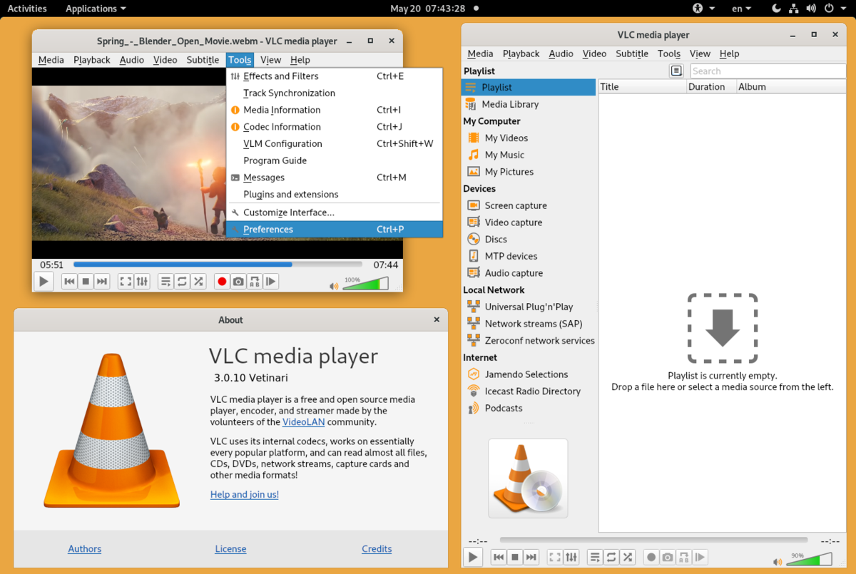 VLC Media Player- Phần mềm xoay video với nhiều đặc điểm nổi bật