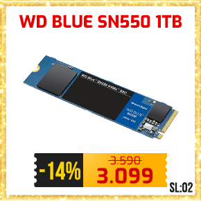 Western Blue SN550 1TB NVMe min