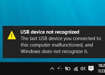 8 Cách sửa lỗi USB Device Not Recognized trên Windows 7, 10