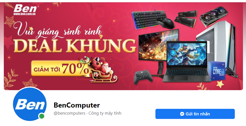 Kích thước ảnh bìa Facebook trên máy tính