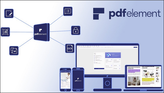 Phần mềm chuyển từ sang PDF PDFelement