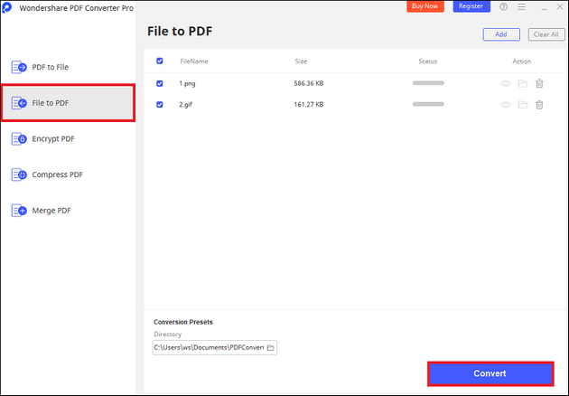 Wondershare PDF Converter Pro Word to PDF Converter Pro