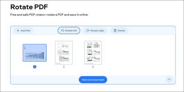 Sử dụng công cụ trực tuyến để xoay các tệp PDF - Ảnh 2