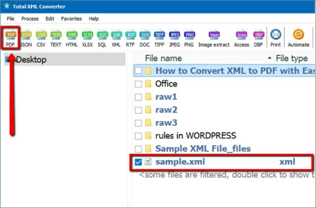 Sử dụng CoolUtils để chuyển đổi tệp XML sang PDF - Hình 1