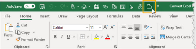 Chuyển file Excel sang PDF bằng cách thêm lệnh Publish as PDF or XPS - Ảnh 3