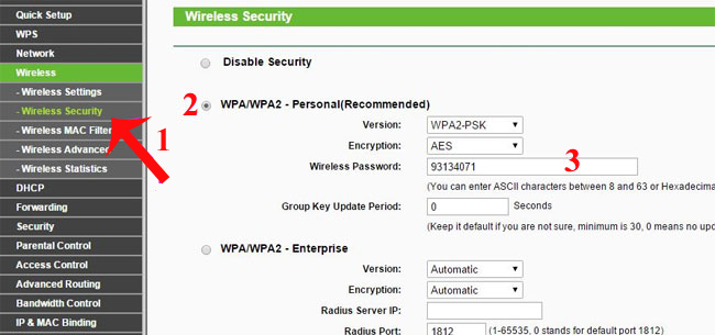 Hướng dẫn đổi mật khẩu WiFi TP-Link