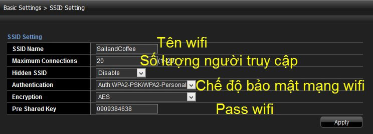 Hướng dẫn đổi mật khẩu WiFi modem Vettel