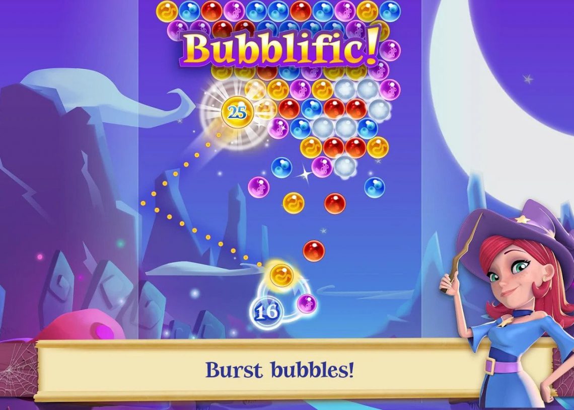 aare there any free weapons in bubble witch saga 3