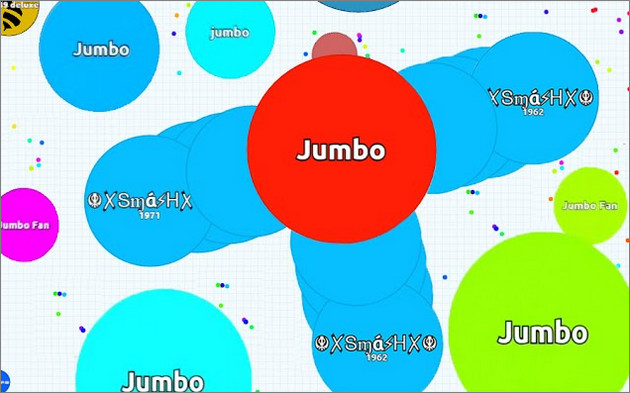 Game rắn săn mồi Agar.io