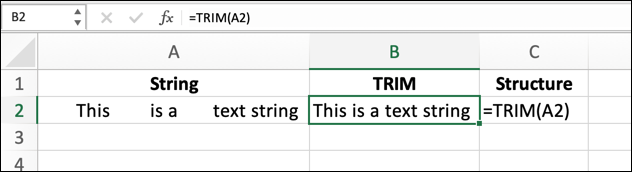 1 10 - Cách sử dụng hàm Trim trong Excel - Ben Computer