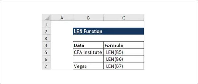 1 13 - Hàm Len trong Excel và cách sử dụng - Ben Computer