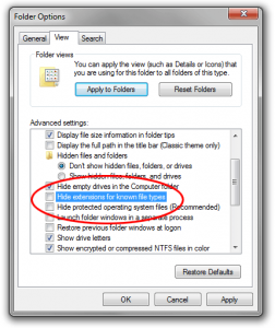 2 23 - Cách đổi đuôi file trên Windows 7, 8 và 10 - Ben Computer