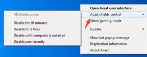 Cách tắt Avast trên Windows 10 - Ảnh 1