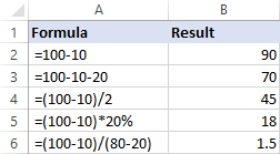 1 27 - Cách dùng hàm trừ trong Excel - Ben Computer