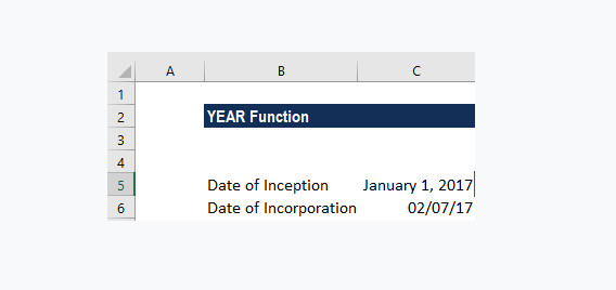 Hàm lấy tháng và năm trong Excel