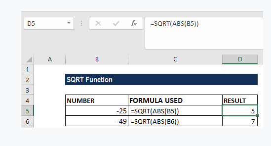 4 13 - Cú pháp hàm căn bậc 2 trong Excel - Ben Computer