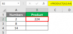 Ví dụ 4: Hàm nhân trong Excel - Ảnh 4