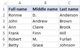 Tách tên trong Excel bằng lệnh Text to Columns - Ảnh 5