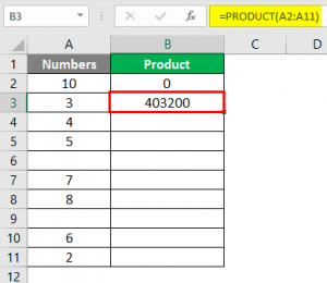 Ví dụ 5: Hàm nhân trong Excel - Ảnh 3