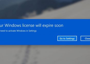 Sữa lỗi Your Windows License will expire soon trên Win 7, 10