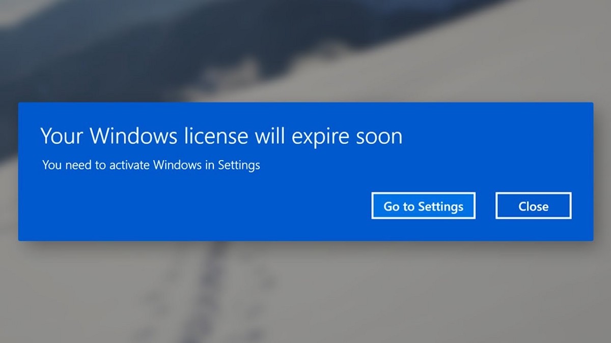 Your Windows license will expire soon là lỗi gì?