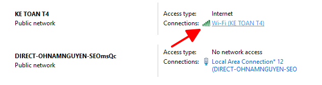 Cách xem mật khẩu wifi kết nối với máy tính Windows 10 - Hình 2