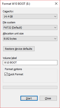 Khắc phục lỗi the disk is write protected bằng cách format USB