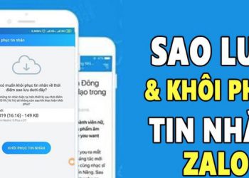 Cách sao lưu và khôi phục tin nhắn Zalo
