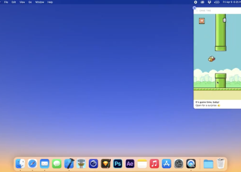 Nhà phát triển Flappy Bird chạy game trong thông báo tương tác của macOS