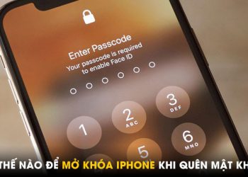 Quên mật khẩu iPhone