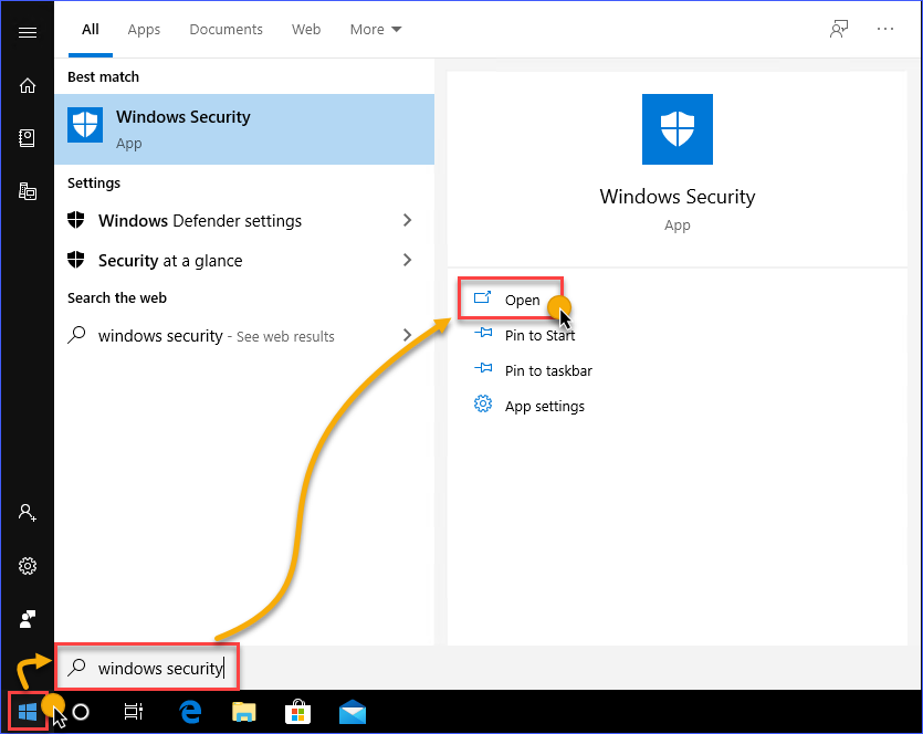 Sử dụng ứng dụng Windows Security - Ảnh 1