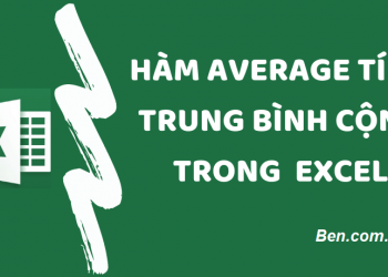 Hàm Average trong Excel