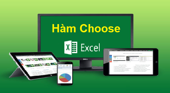 Hàm Choose trong Excel 